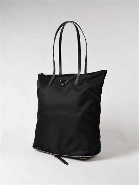 nylon prada|Prada nylon shopper tote.